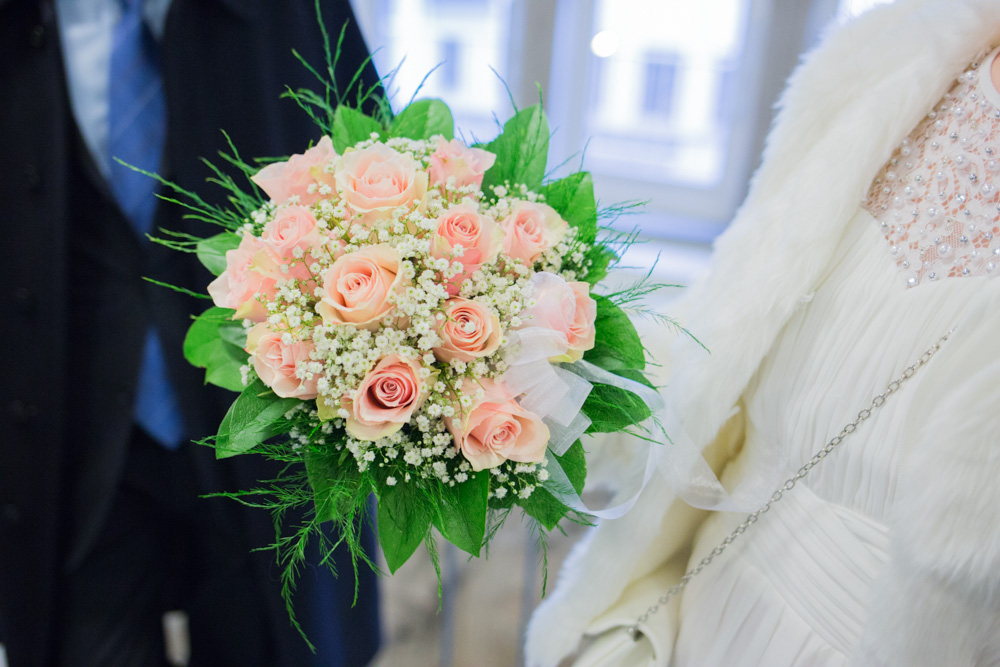 Hochzeit im Standesamt Wandsbek und Ohlendorffsche Villa in Volksdorf